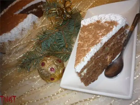 Торт «Кофе с корицей»