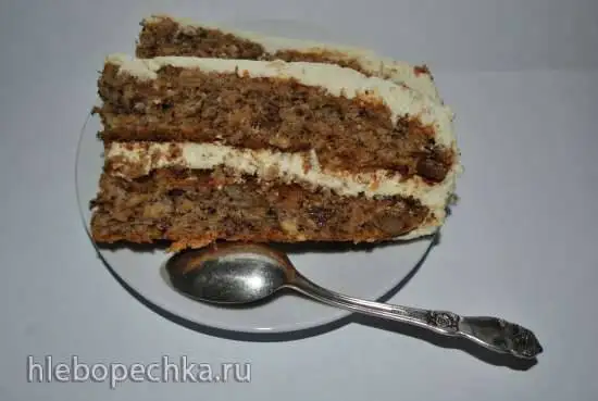 Торт «Вегетарианский» (без яиц)