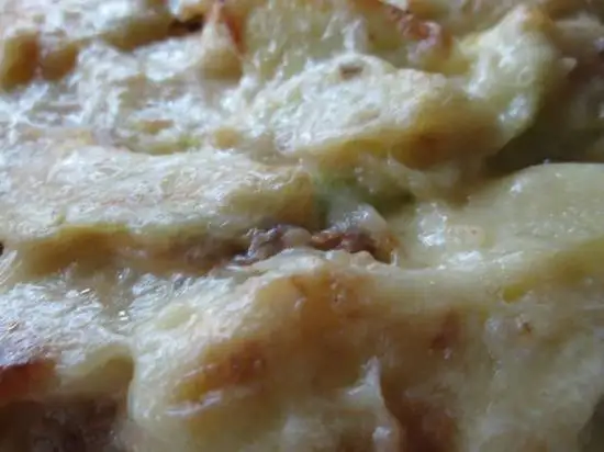 Запеченные кабачки по-приморски