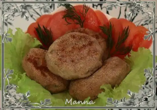 Куриные котлетки с сюрпризом (мультиварка Brand 37501)