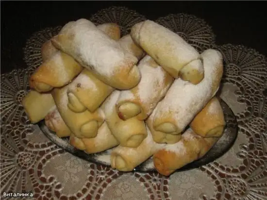 Ореховые трубочки