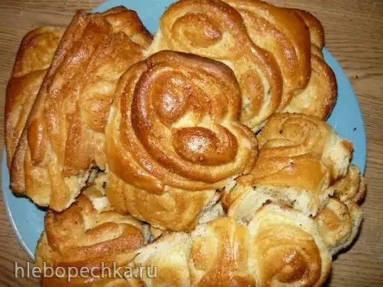 Плюшки (тесто без яиц)