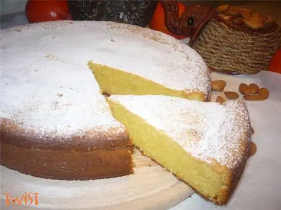Колониальный апельсиновый пирог
