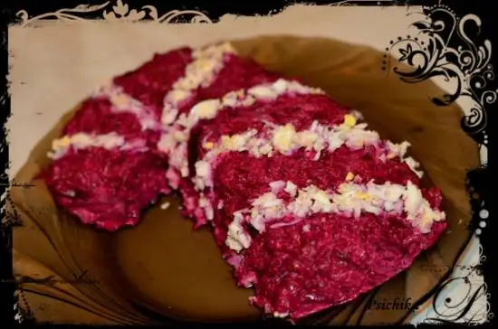 Салат «Рождественский леденец»