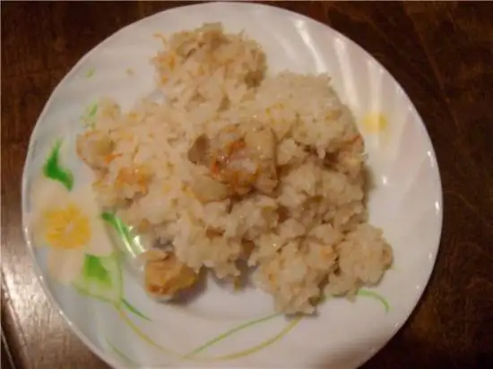 Диетический плов с курицей