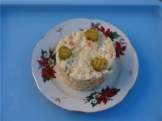 Классический чешский рождественский картофельный салат (Вramborovy salat)