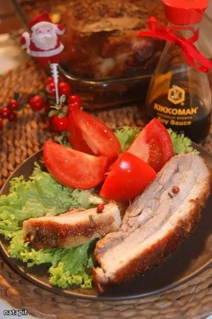 Праздничная свинина с хрустящей корочкой