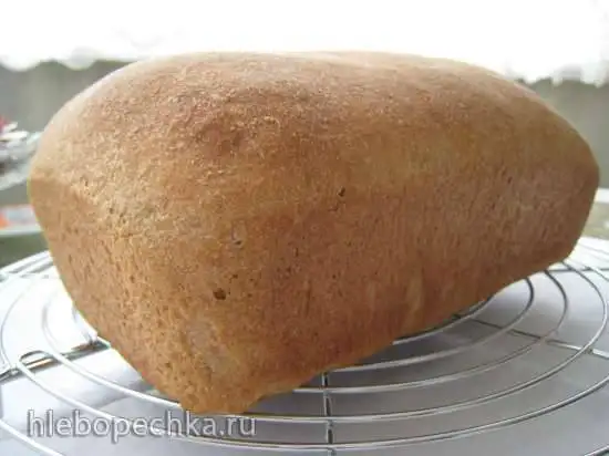 100% цельнозерновой хлеб (100% Whole Wheat Sandwich Bread) Peter Reinhart