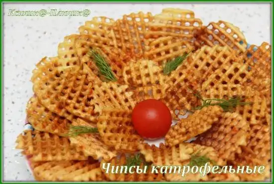 Картофельные чипсы (коптильня Brand 6060)