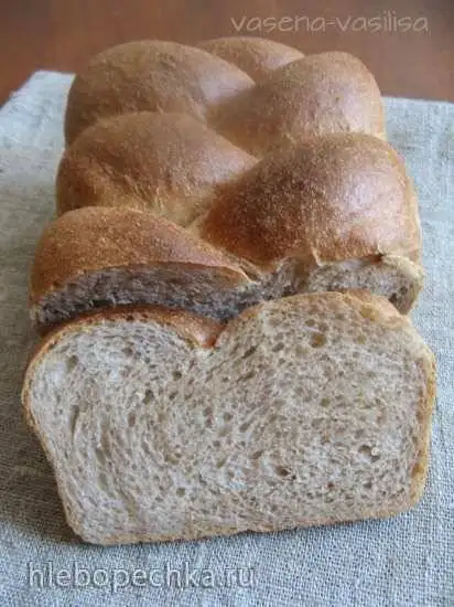 Хала из обойной муки