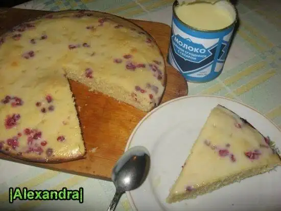 Манник со сгущёнкой