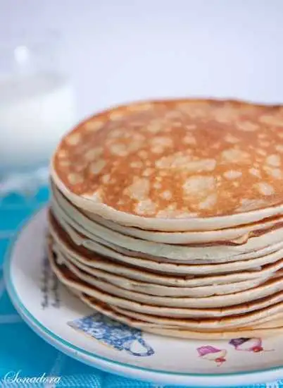 Блинчики творожные Quarkpfannkuchen