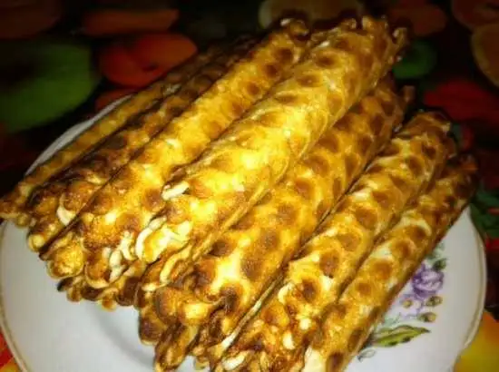 Вафельки без яиц (постные)