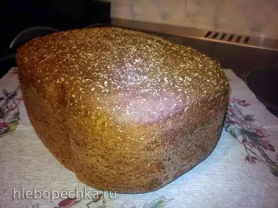 Хлеб ржаной с тмином и кориандром на закваске