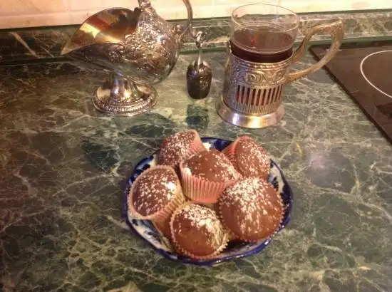 Кексы шоколадные