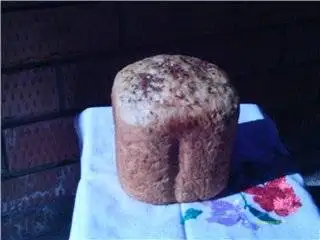Хлеб с ячневой кашей