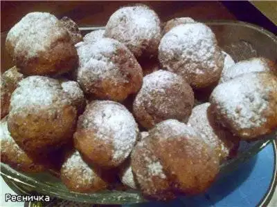 Пончики творожные с яйцами