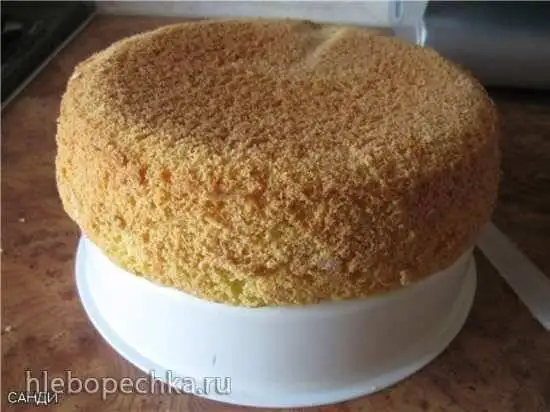 Бисквит классический в скороварке Comfort Fy 500