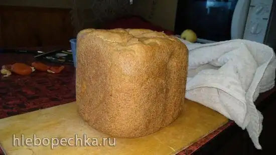 Пшеничный 100% цельнозерновой  хлеб (базовый)