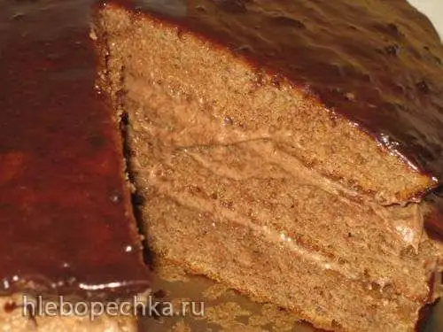 Торт «Прага» со сгущенным молоком
