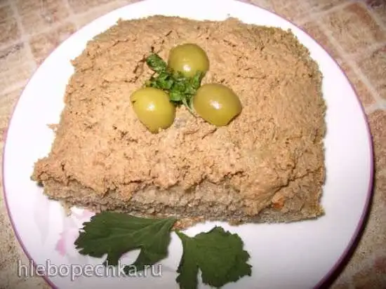 Паштет из куриной печени (скороварка Liberty-mp 900)