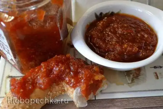 Пряный столовый мармелад из помидоров черри
