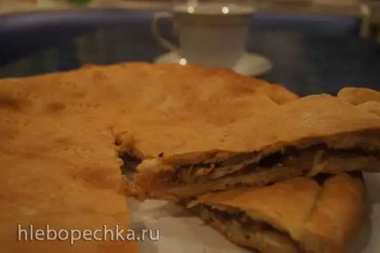 Пирог «Лимонник» (постный)