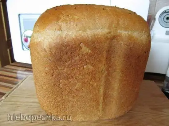 Хлеб пшенично-ржаной с белком в хлебопечке