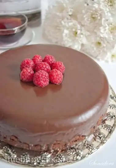 Шоколадный пирог с кабачком (постный)