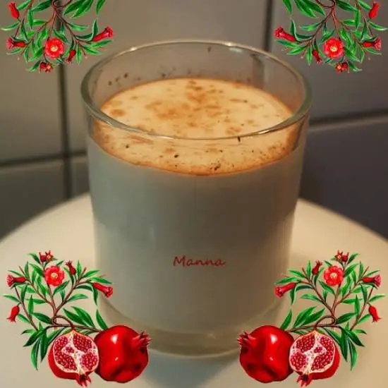 Молочный коктейль «Гранатовый»