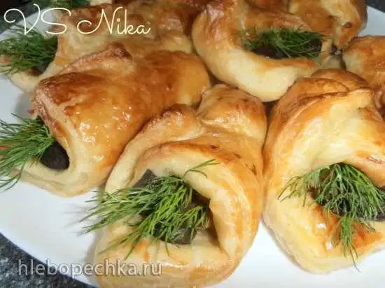 Грибные кулёчки (аэрогриль Brand 35128)