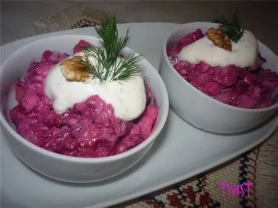 Салат селедочный
