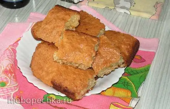 Кекс кокосовый