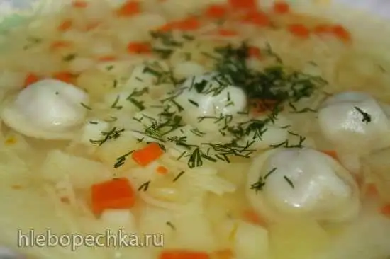 Пельменный суп в мультиварке-скороварке Oursson MP5005