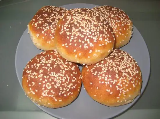 Булочки без замеса на йогурте