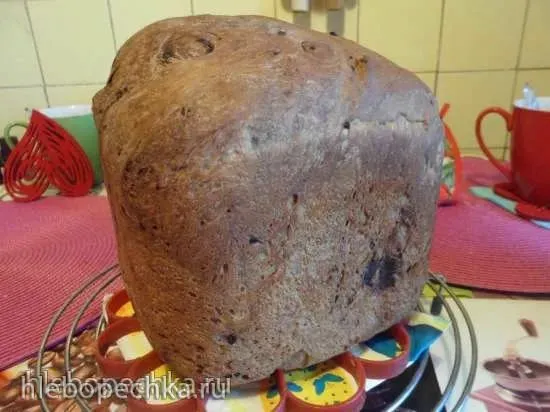 Шоколадный хлеб с блочками