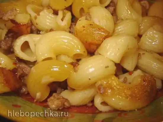 Макароны по-флотски в мультиварке Brand