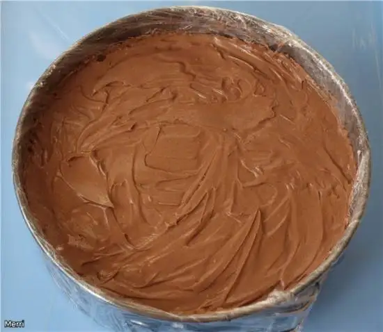 Крем масляный шоколадный