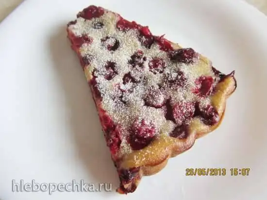 Клафути с вишней