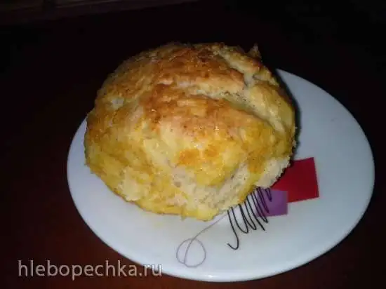 Ароматные булочки с цедрой (тесто без яиц)