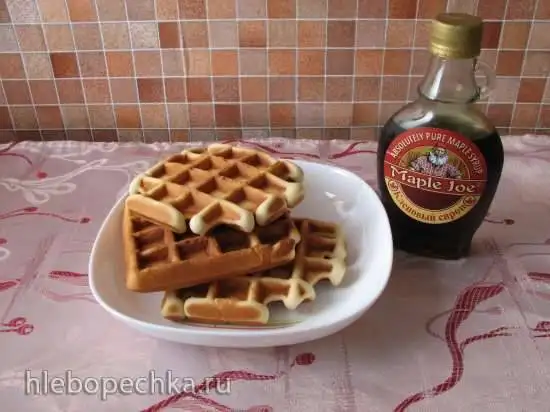 Вафли рассыпчатые на сгущенном молоке