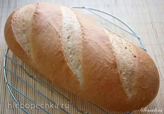 Батон пшеничный на биге