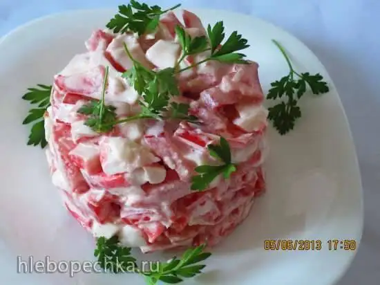 Салат «Красное море»