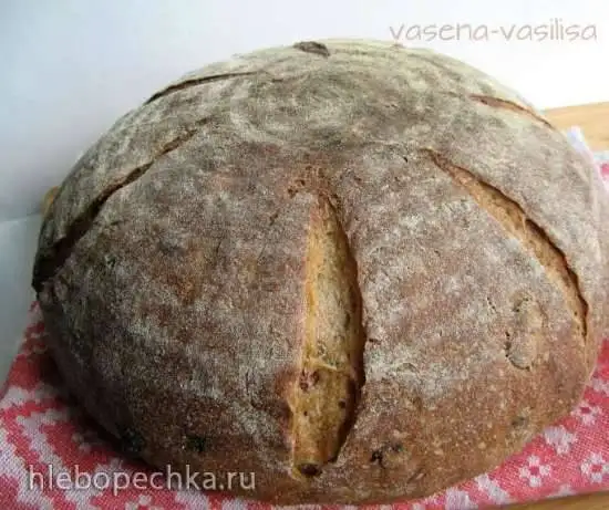 Хлеб пшеничный с изюмом