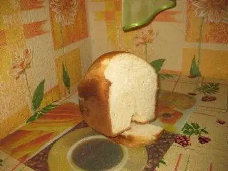 Яичный быстрый хлеб в хлебопечке