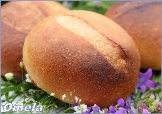 Булки русские из муки 1 сорта в духовке