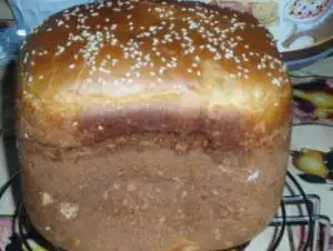 Тыквенный хлеб в хлебопечке