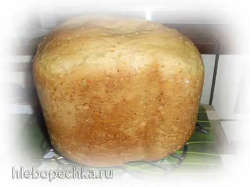 Итальянский хлеб с овсяными отрубями в хлебопечке