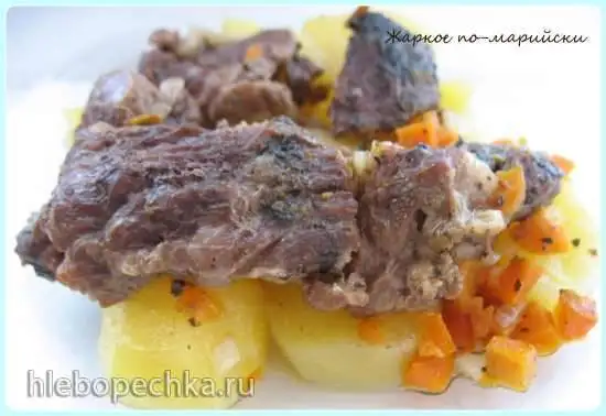 Жаркое по-марийски в мультиварке-скороварке BRAND 6051