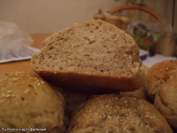 Булочки картофельные